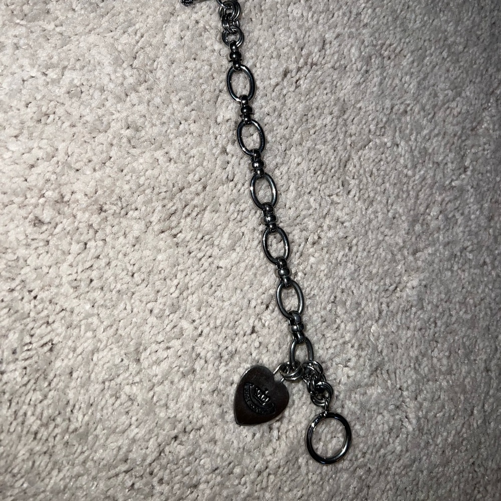 Silver Juicy Couture Charm Bracelet!